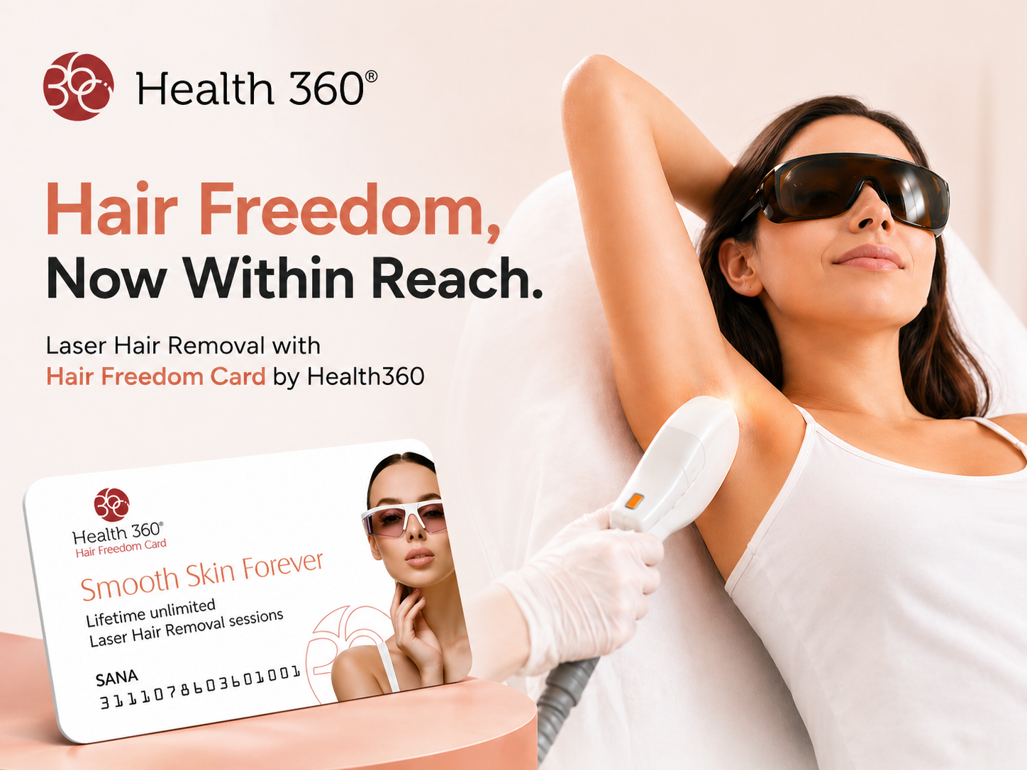 Permanent Laser Hair Removal in Pakistan – Is It Right for You? A Guide to the Health360 Hair Freedom Card