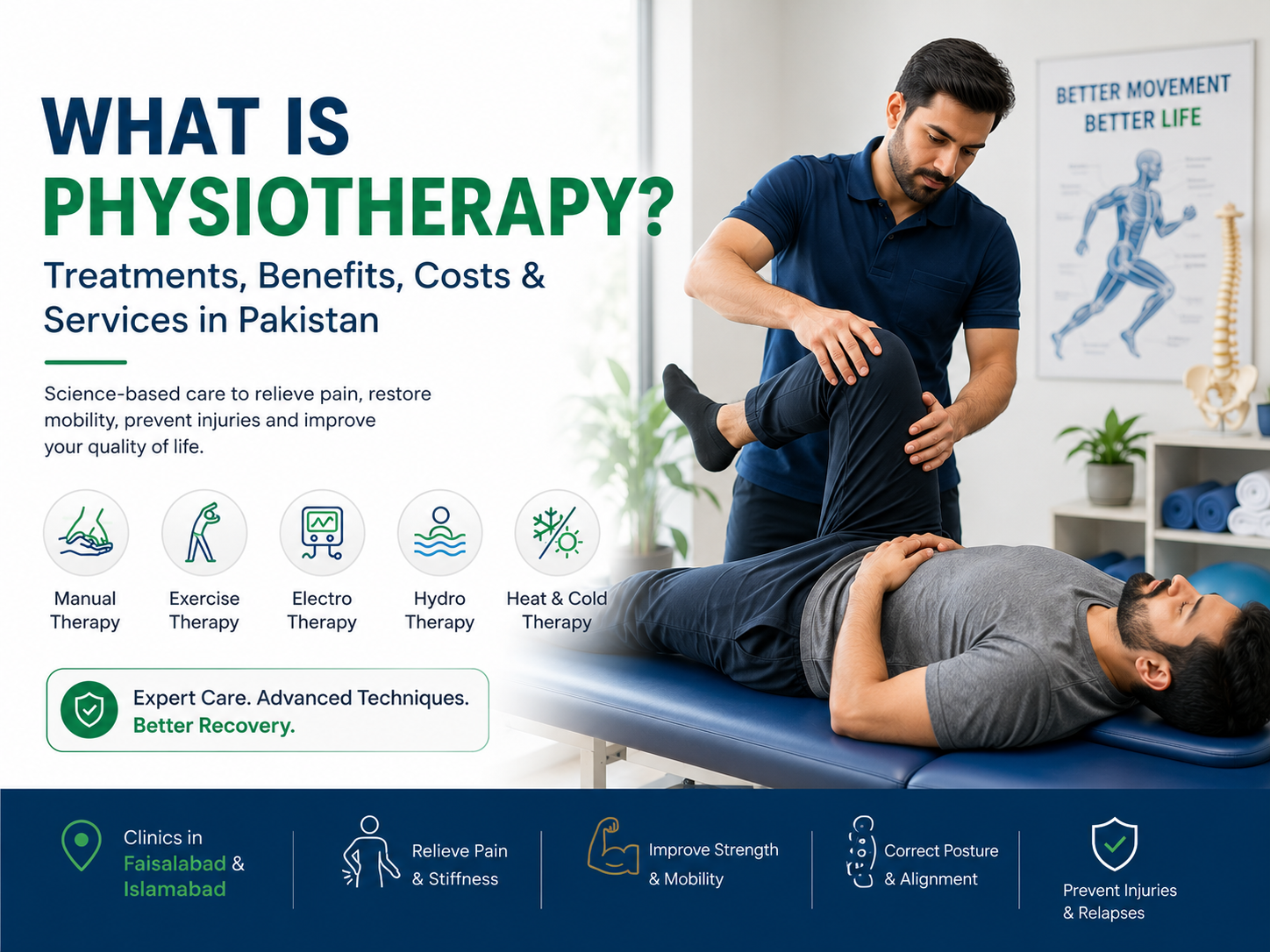 What Is Physiotherapy? Treatments, Benefits & Costs in Pakistan