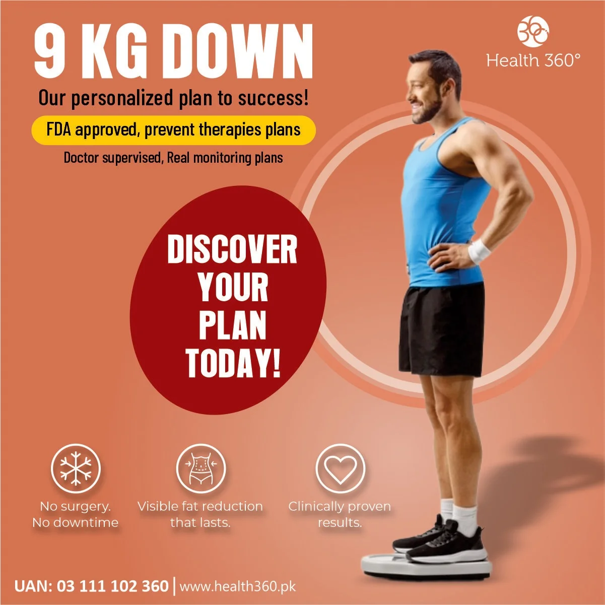 9 KG Down - Discover Your Plan Today at 360 Obesity Clinic Health360