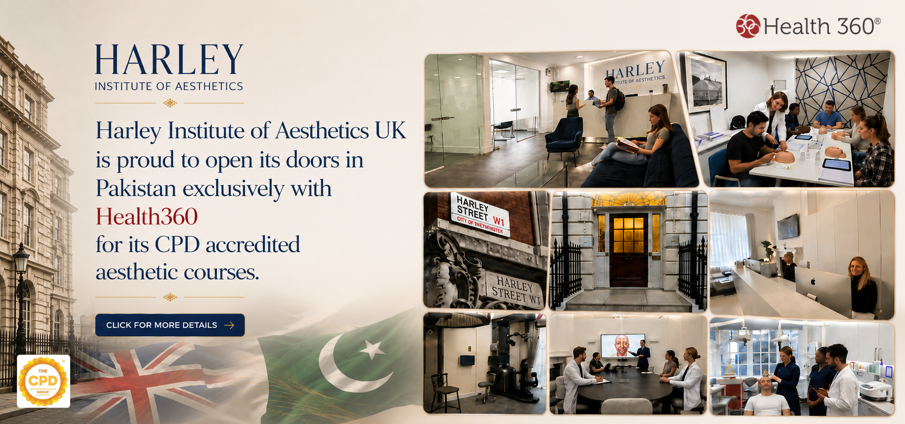 Expert Aesthetics Courses in Faisalabad and Islamabad from Harley Institutes of Aesthetics