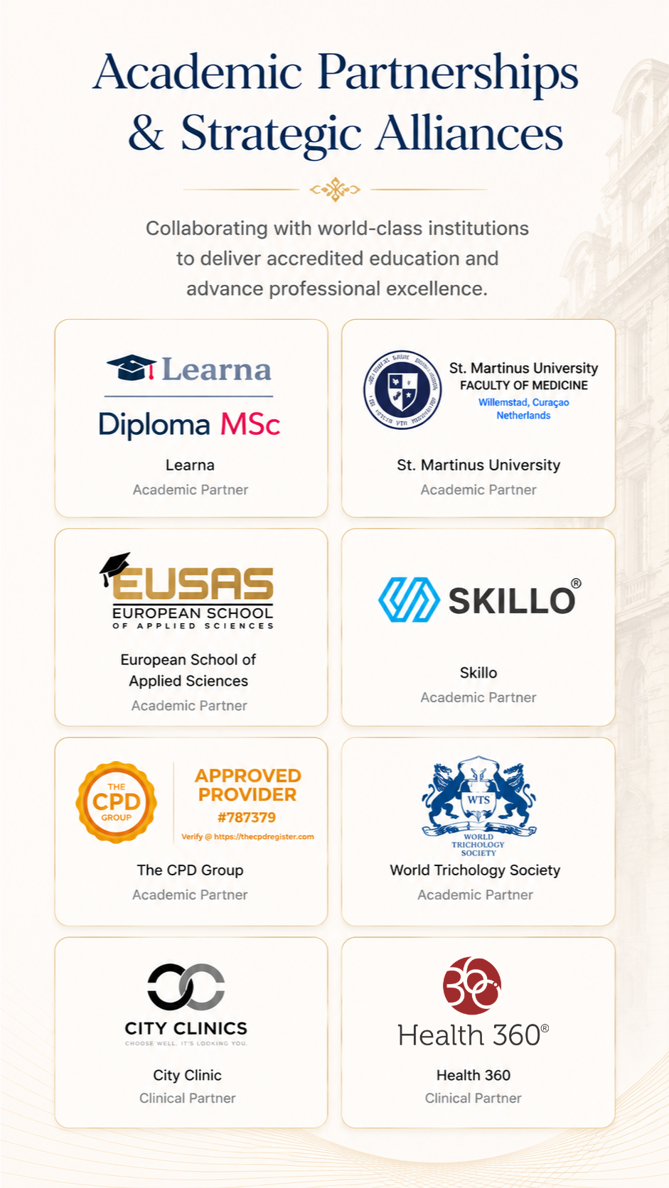 Health360 Partnerships with Harley Institute of Aesthetics