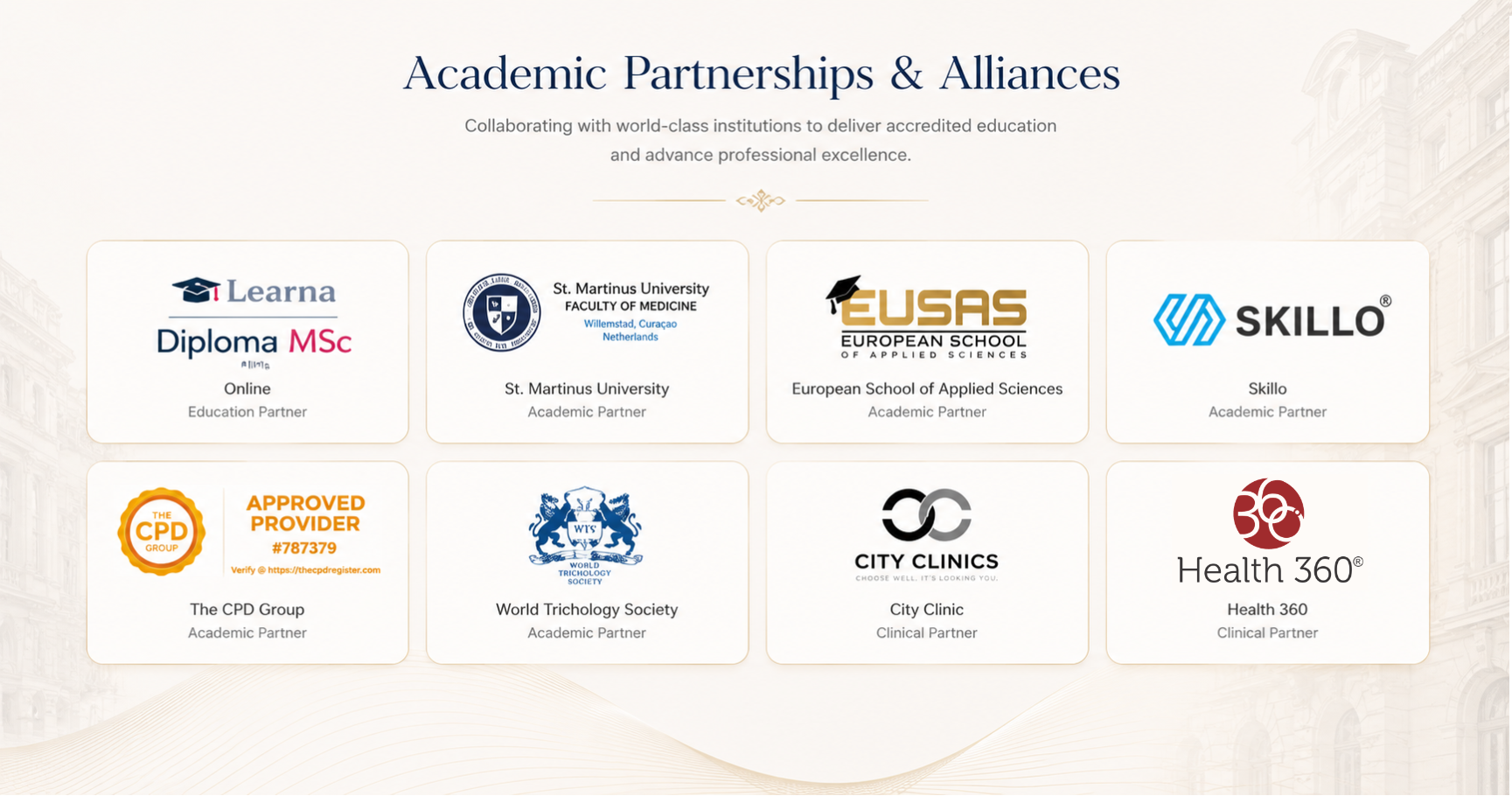 Health360 Partnerships with Harley Institute of Aesthetics